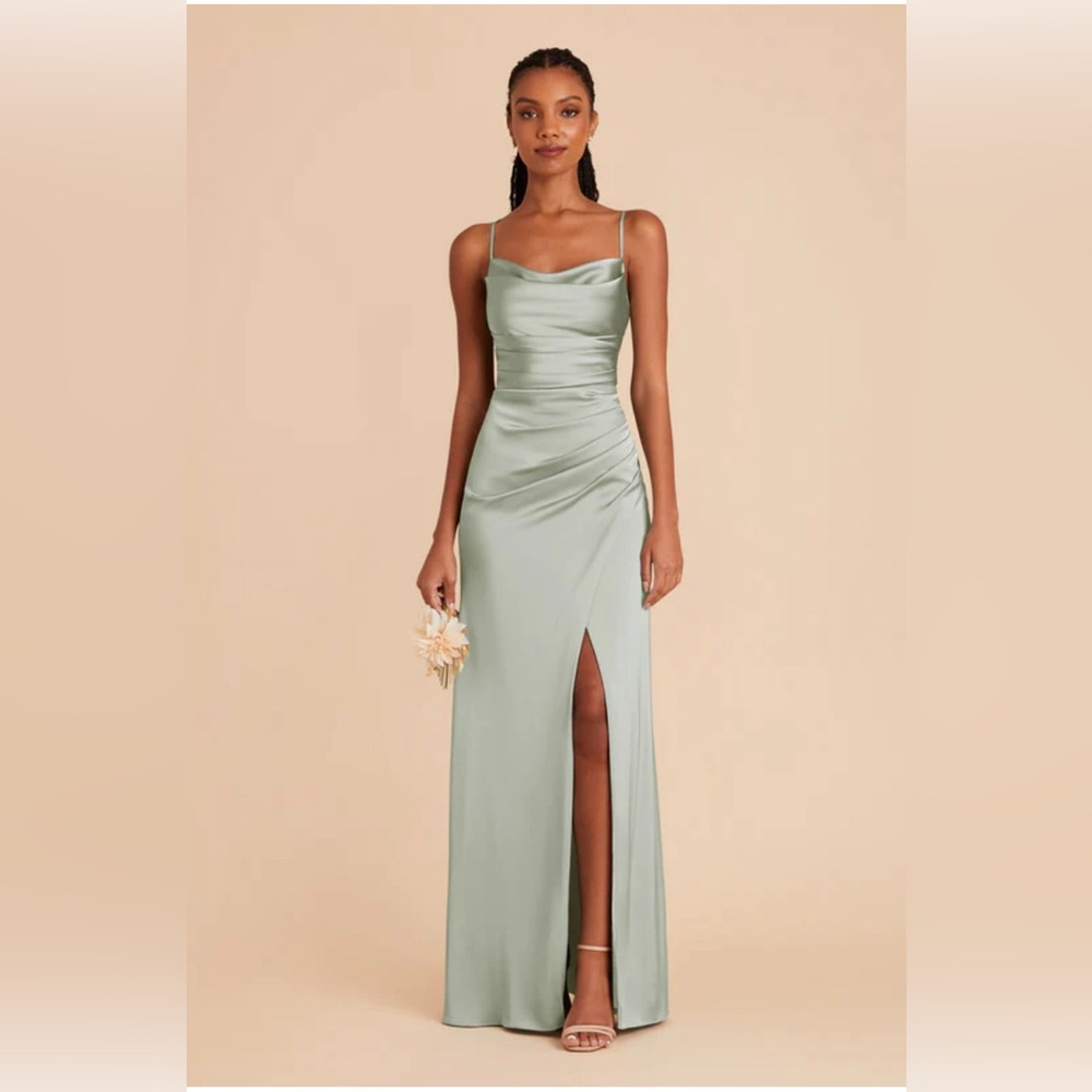 Birdy grey lidia dress satin size 0 - modified length